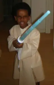 Michael as Obi-Wan Kenobi