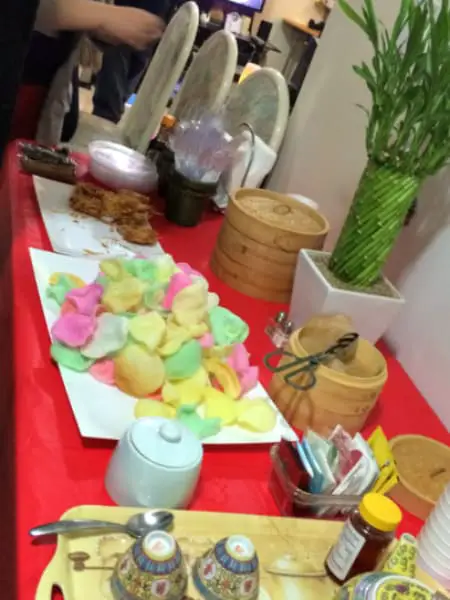 part of the chinese new year buffet