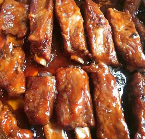 barbecue teriyaki ribs
