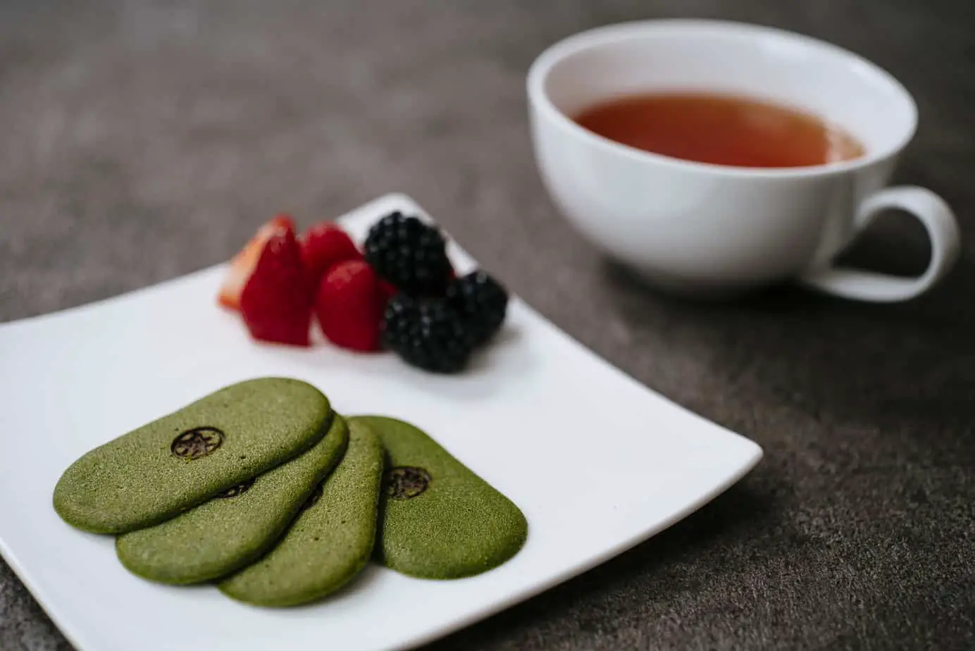 Maru CHA CHA Matcha Green Tea Biscuits (Plus trifle recipe)