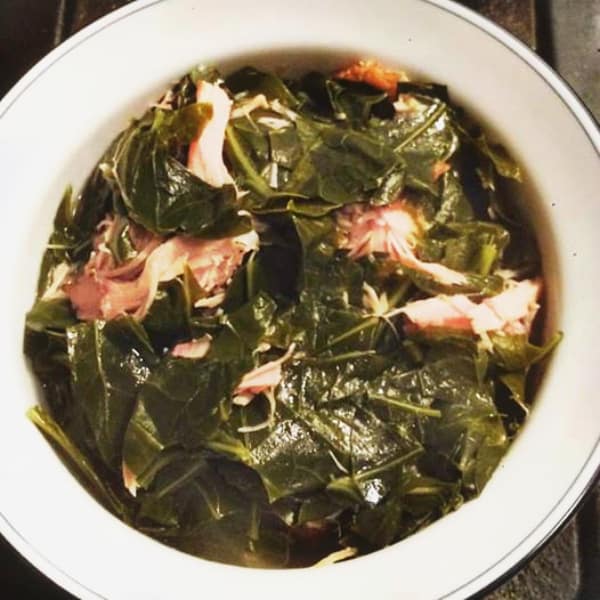 Best Southern Collard Greens Recipe With Smoked Turkey Wings 