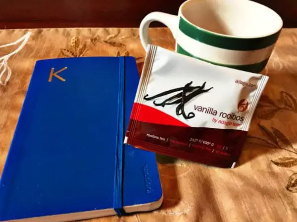 Morning Routine- Tea and Journals