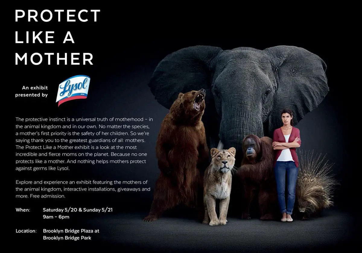 protect like a mother lysol exhibit