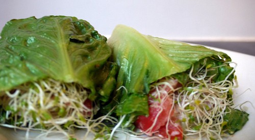 deli turkey lettuce wraps
