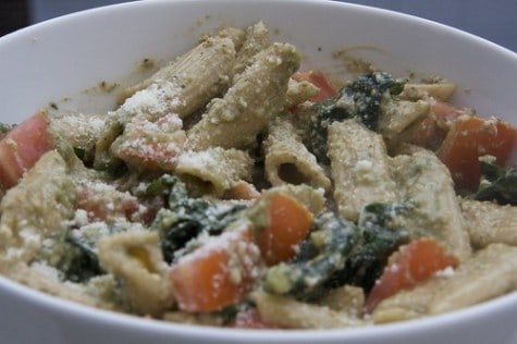 Pesto Pasta Without Cream (An Easy, Healthy Pasta Recipe)