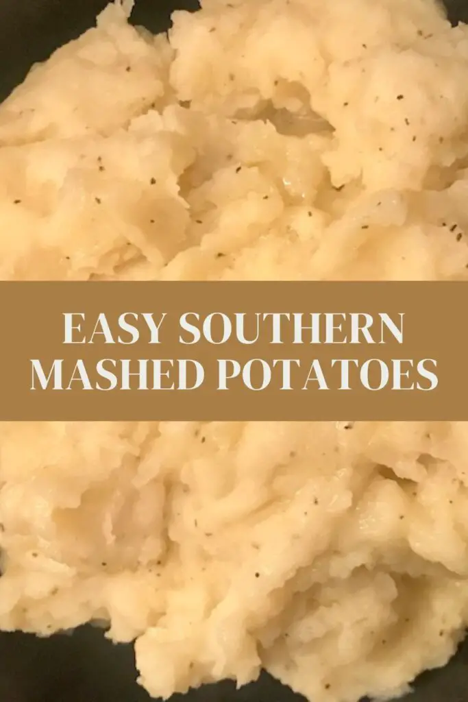 easy southern mashed potatoes