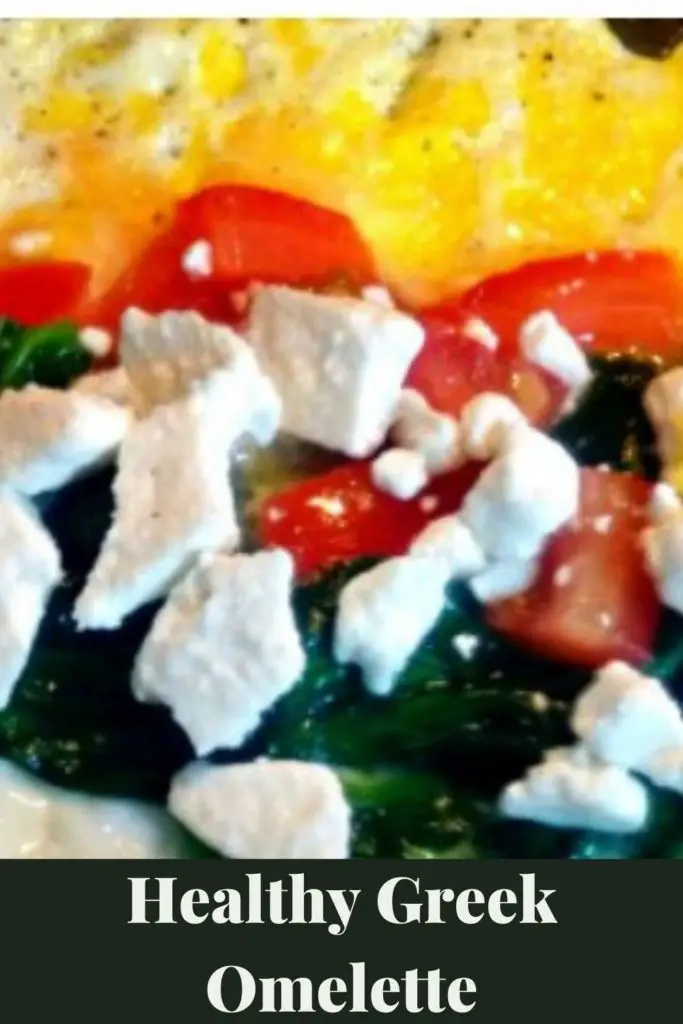 Healthy Greek Omelette Recipe With Fresh Spinach and Feta Cheese - mom in the city