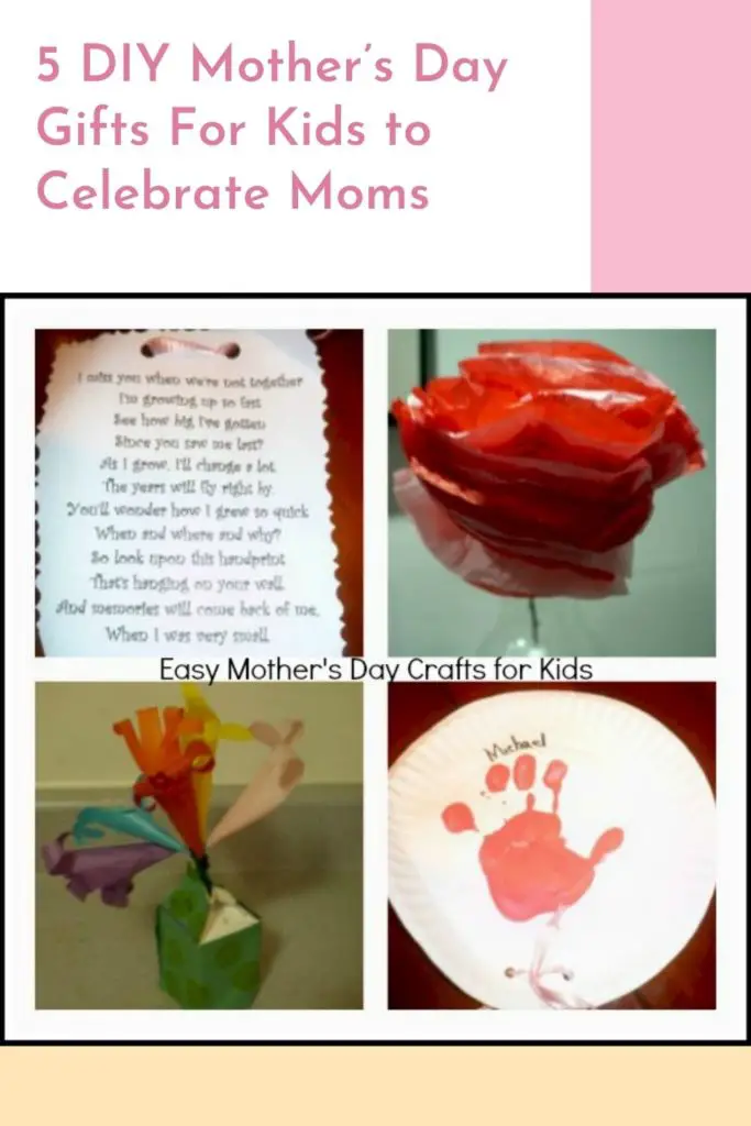 5 Easy DIY Mother’s Day Craft Ideas For Kids to Celebrate Moms