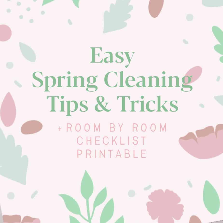 Easy Spring Cleaning Tips
