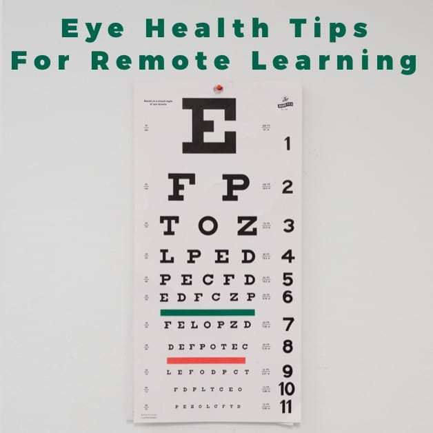 Important Eye Health Tips For Remote Learning