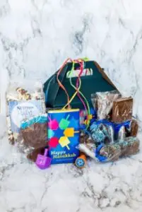  8 Days of Hanukkah chocolate gift box with an assortment of Kosher chocolates
