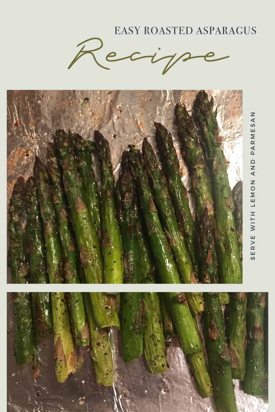 Easy Roasted Asparagus Recipe With Lemon and Parmesan