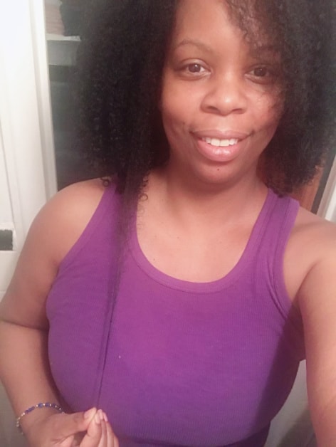 natural black hair wash and go with shrinkage