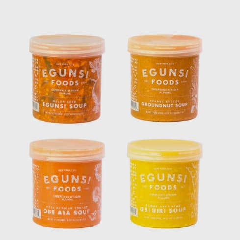 Black entrepreneur Yemisi Awosan - Egunsi Foods (West African soups and sauces)