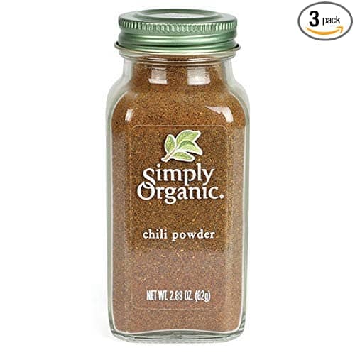 best chili ingredients - simply organic chili powder