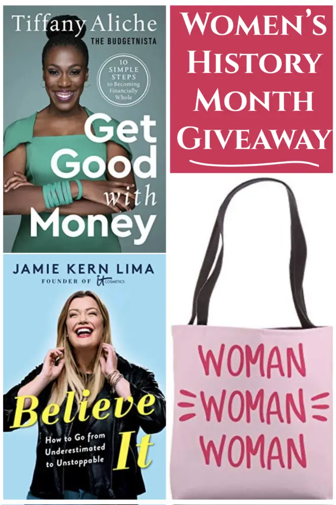 Women and Money Mindset: Women's History Month 2021 Giveaway