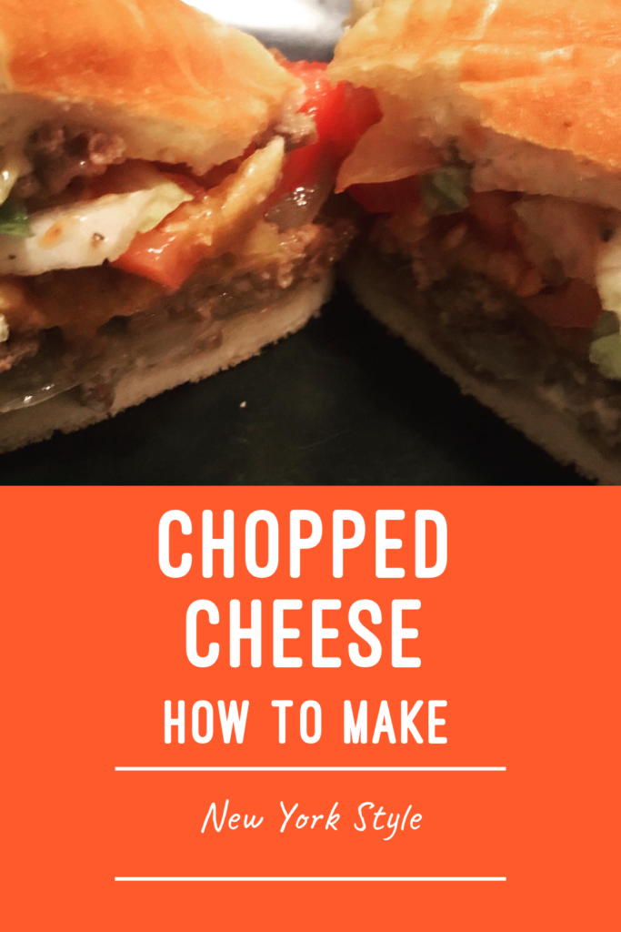 chopped cheese sandwich recipe