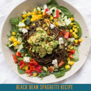 How To Make A Healthy Recipe For Black Bean Spaghetti