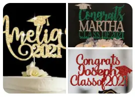 Graduation Cake toppers 2021