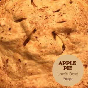 Laura's Secret apple pie recipe