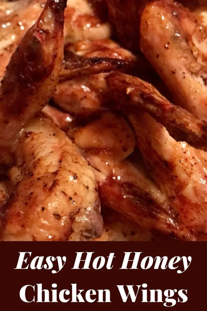 easy hot honey chicken wings - mom in the city