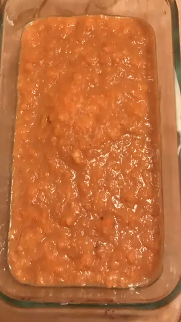 easy sweet potato casserole filling