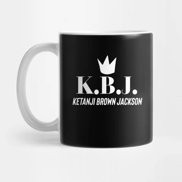 KBJ Ketanji Brown Jackson With Crown Graphic Mug