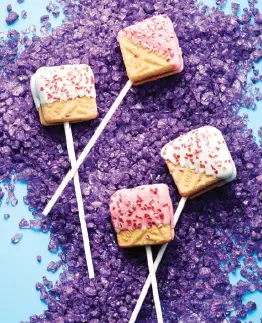 cookie wands - valentines day recipes