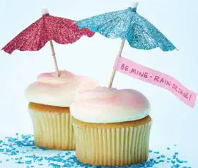 share an umbrella valentine's day sweet treat