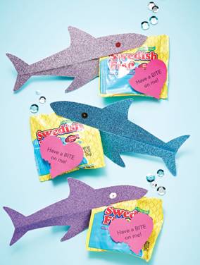 shark treats - valentines day recipe
