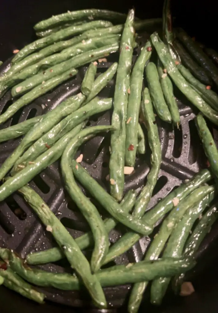 quick and easy air fryer green beans