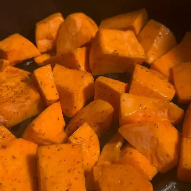 roasted sweet potato air fryer recipe