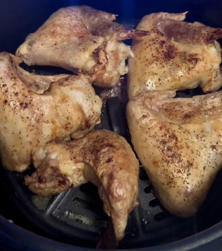 Ninja Frozen Chicken Wings in Air Fryer (How to Cook Plus Video)