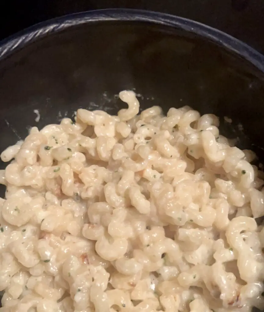 air fryer pasta - Knorr White Cheddar & Broccoli Sidekick