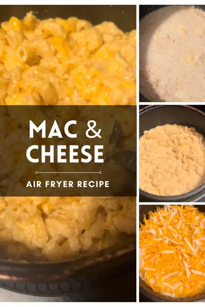 air fryer mac and cheese pinterest