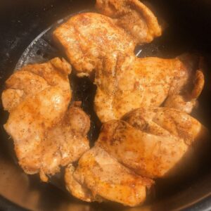 air fryer boneless chicken thighs recipe