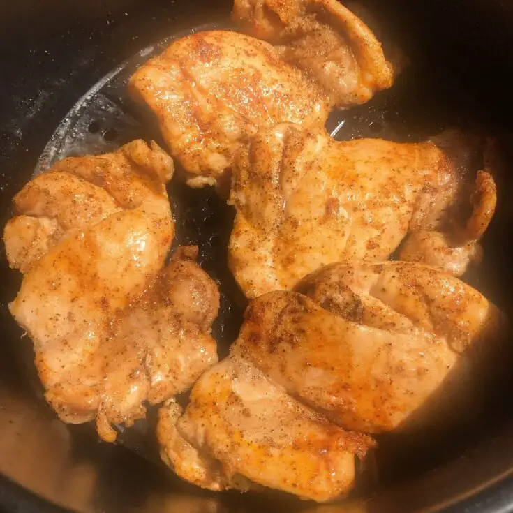 air fryer boneless chicken thighs recipe