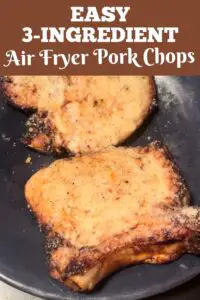 Easy Bone-In Air Fryer Pork Chops