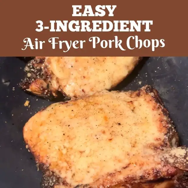 3-ingredient air fryer pork chops recipe