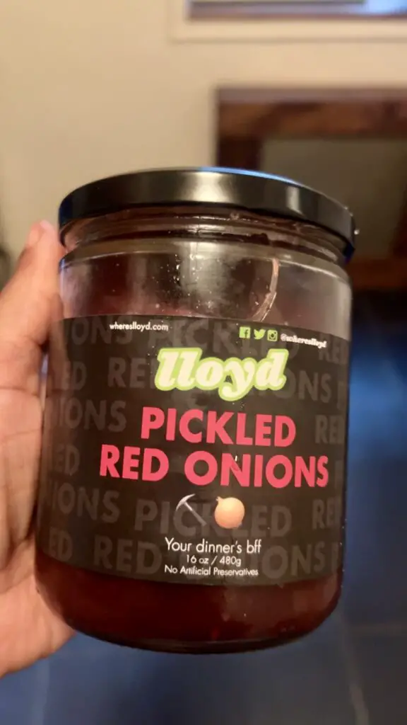 lloyd pickled red onions