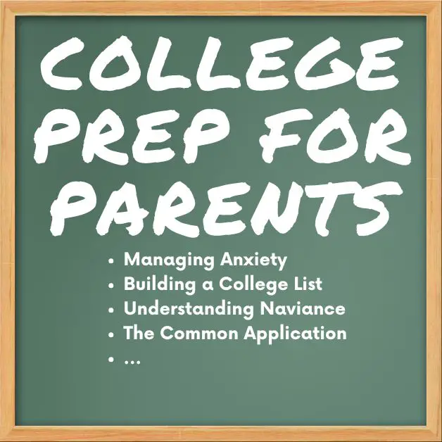 college prep for parents - september