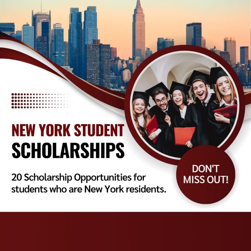 20 scholarships for new york students