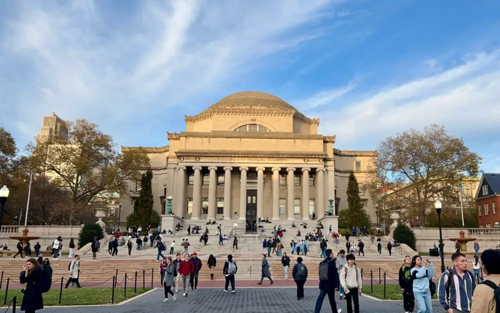 private college tours - columbia