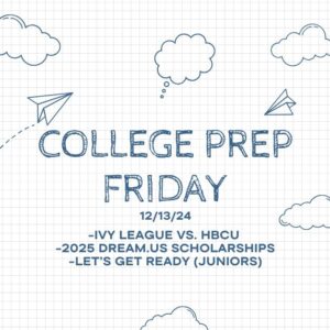 the 12-13 College Prep Friday